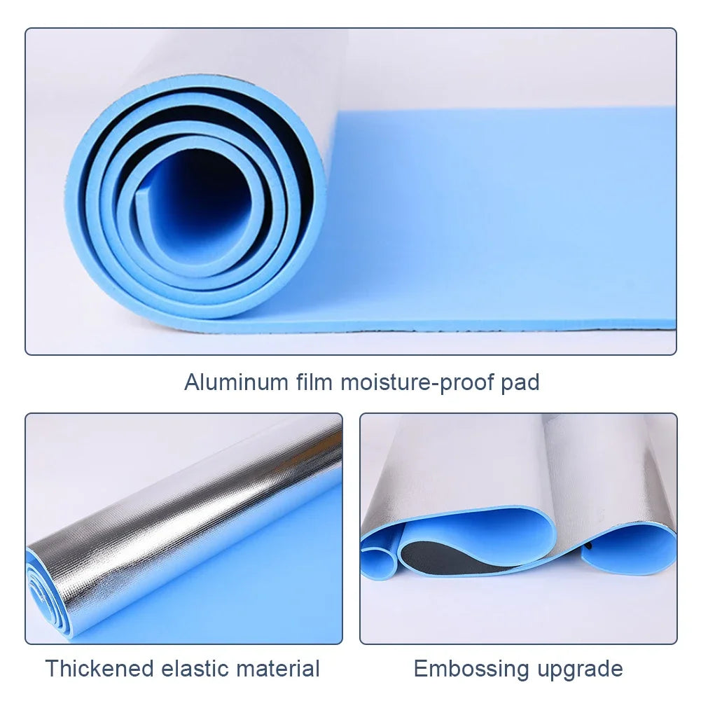 Anti-skid Yoga Mat Sports Fitness Mat 6/10MM Thick Foam Yoga Mat for Exercise Yoga Pilates Gymnastics Mat Gym Shakti mat Maca