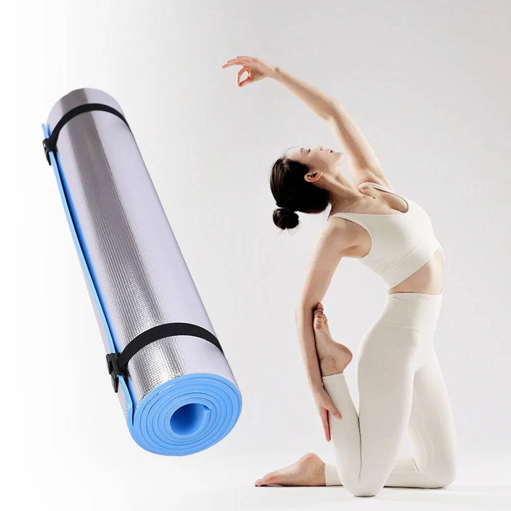 Anti-skid Yoga Mat Sports Fitness Mat 6/10MM Thick Foam Yoga Mat for Exercise Yoga Pilates Gymnastics Mat Gym Shakti mat Maca