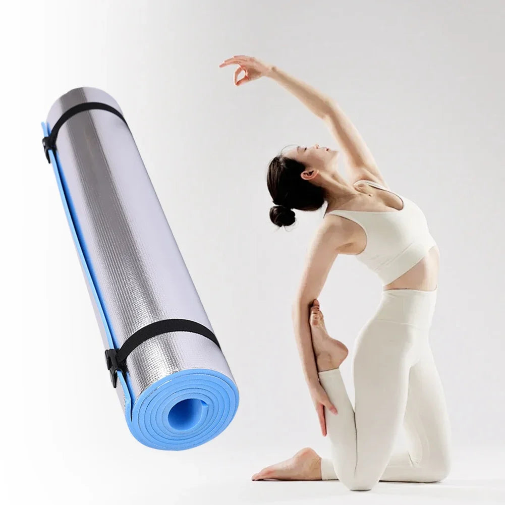 Anti-skid Yoga Mat Sports Fitness Mat 6/10MM Thick Foam Yoga Mat for Exercise Yoga Pilates Gymnastics Mat Gym Shakti mat Maca