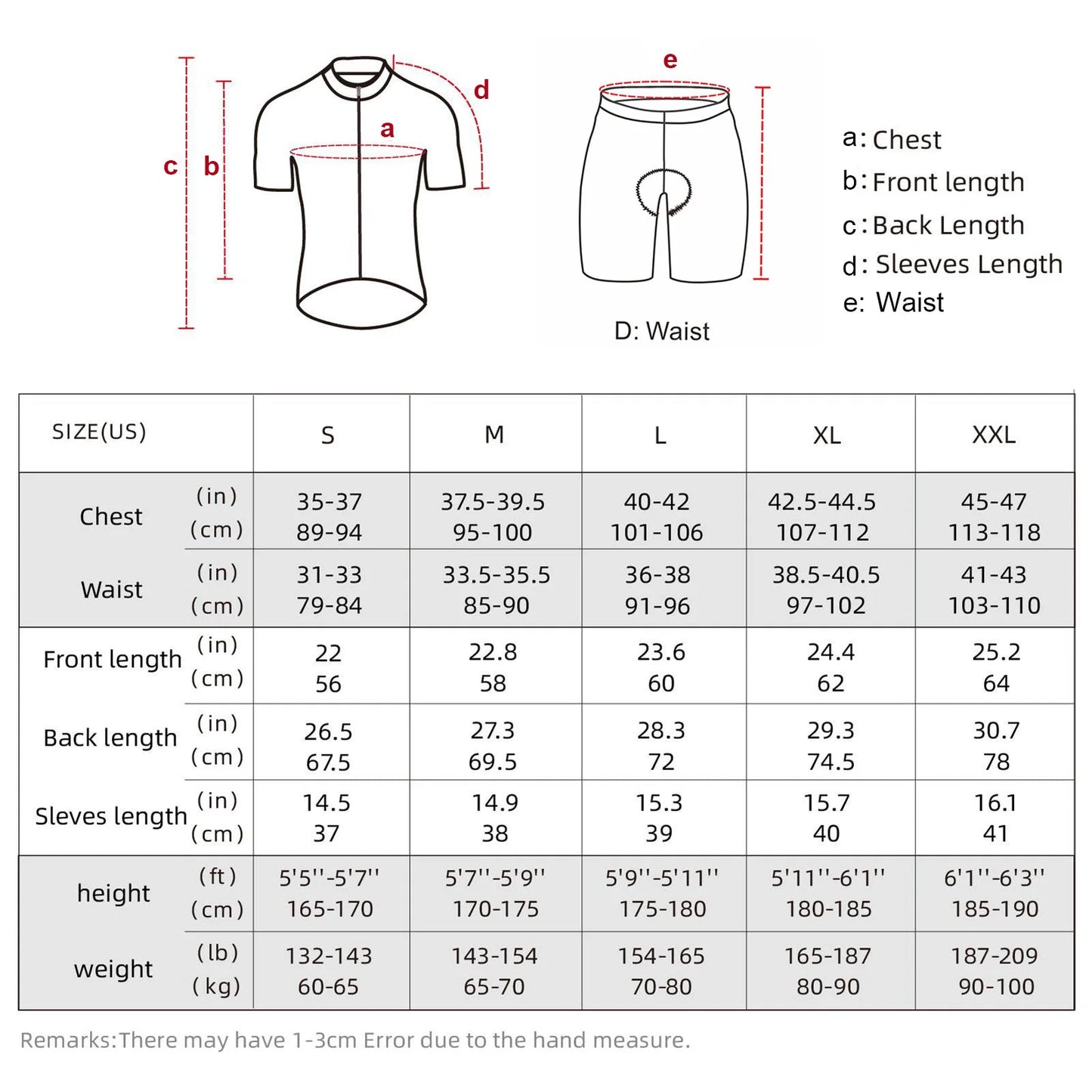 Men Breathable Quick Dry Comfortable Short Sleeve Jersey + Padded Shorts Cycle Clothing Set Riding Sportswear