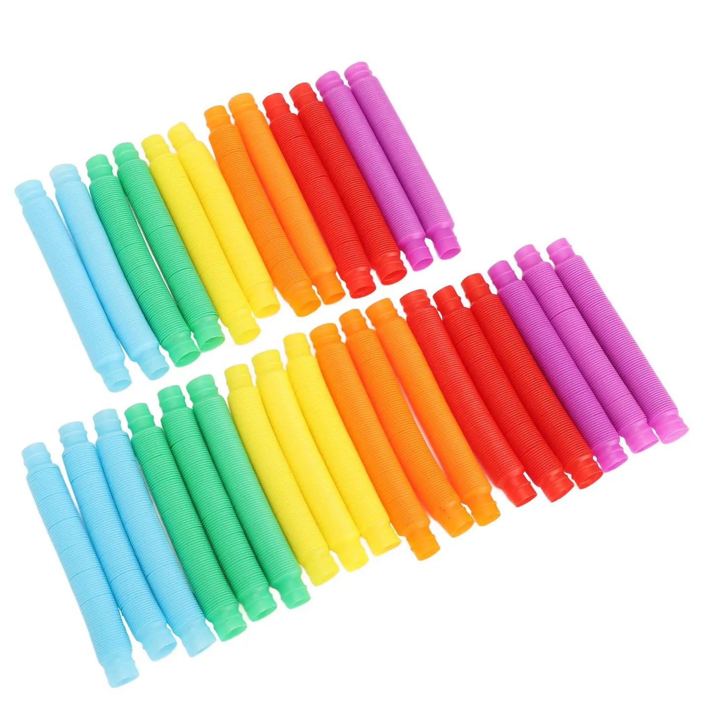 6 Color Tube Toys for exercise - Fun Fitness Equipment for Kids & Adults