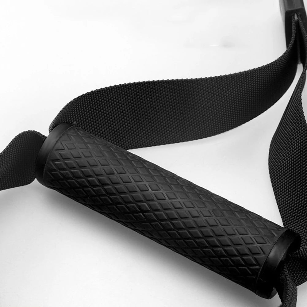 Suspension Trainer System Resistance Trainer Fitness Straps Multi-Function Bodyweight Resistance Bands for Full Body Workout