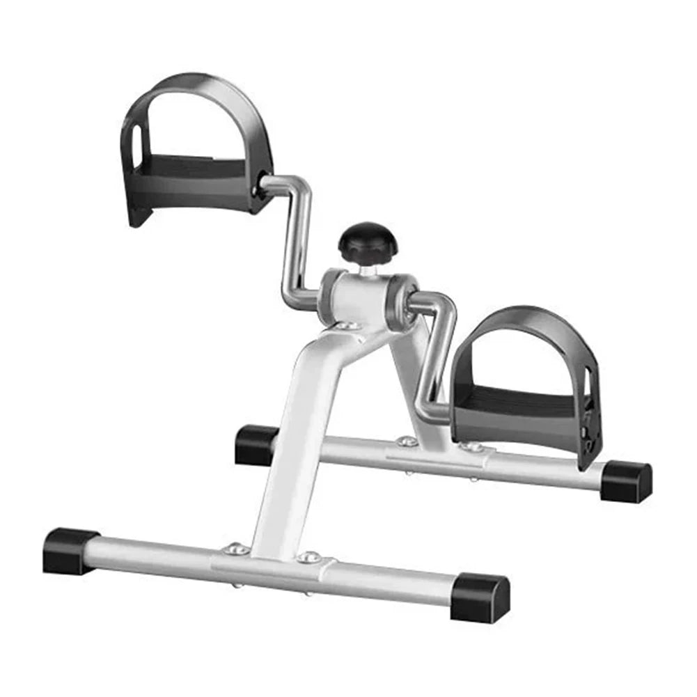 Portable Pedal Exerciser Under Desk Bike Pedal Exerciser Non Slip Foot Peddler Machine Mini Bicycle Trainer for Home Exercise