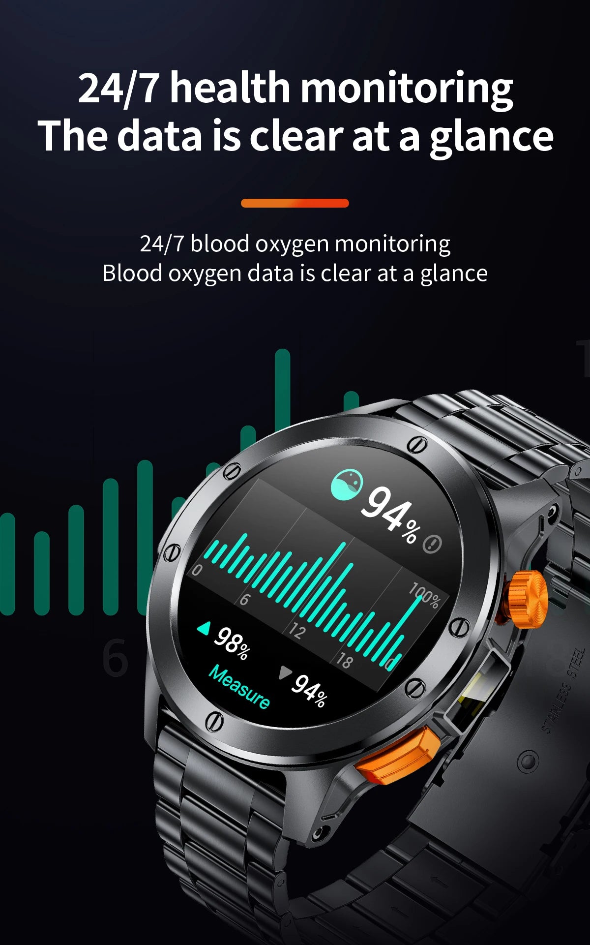 LIGE Sports Smart Watch Men LED Flashlight IP68 Waterproof Bluetooth Call Health Watches Voice Assistant Military Smartwatch Men