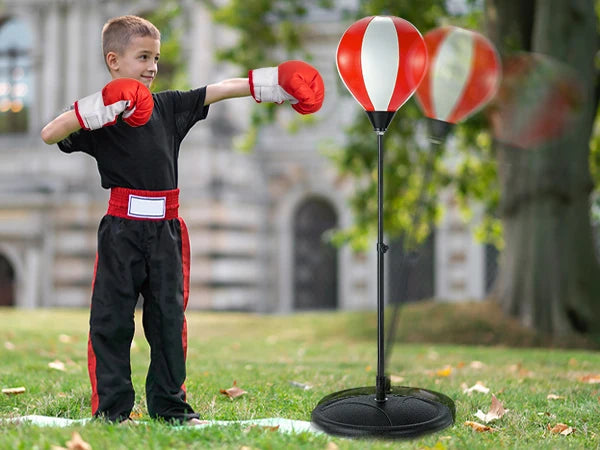 Training Boxing Ball Children Punching Bag Ball Kids Boxing Response Gloves Sport Musculation Training Home Gym Toys Gifts Boys