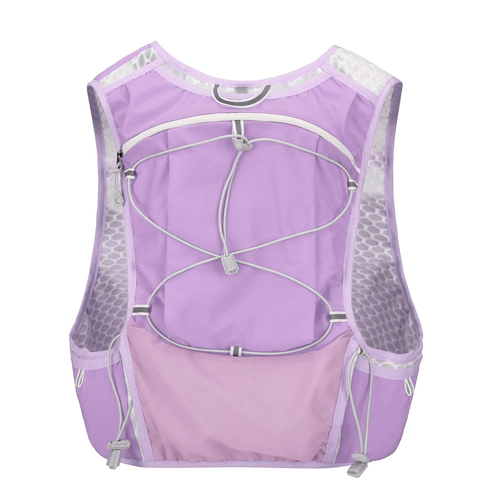 Lightweight Running Vest Waterproof Water Bladder Daypack Reflective Outdoors Hydration Pack for Hiking Trail Running