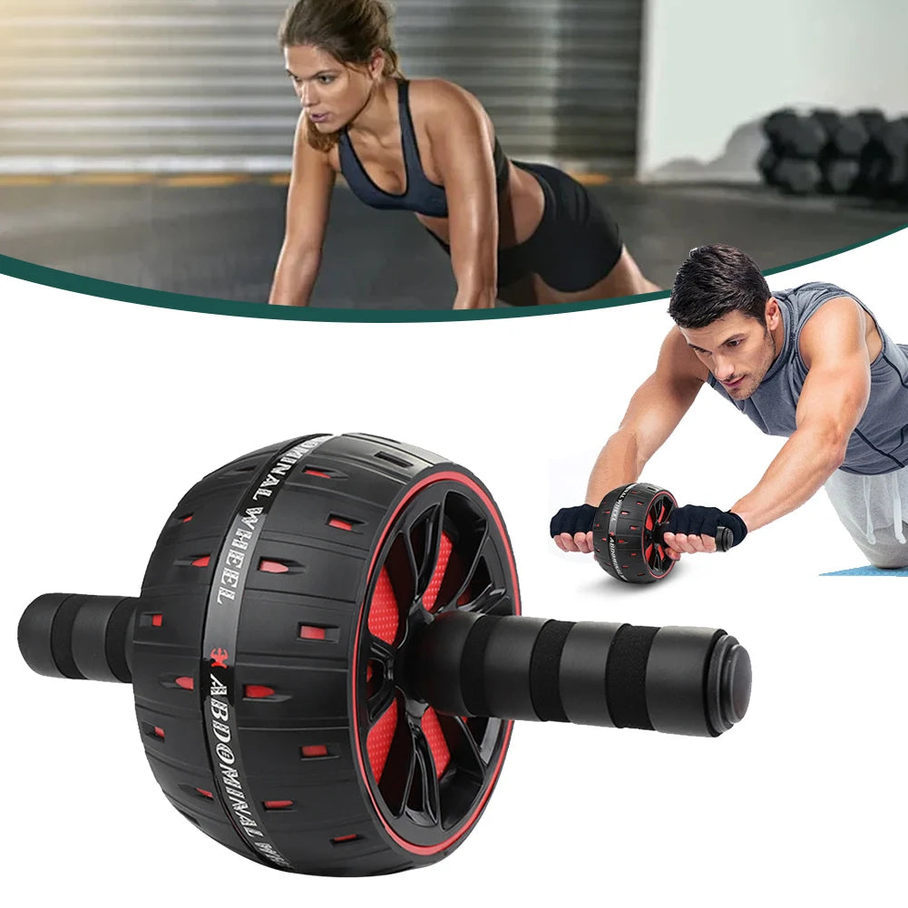 Abs Workout Ab Roller Wheel Exercise Equipment Abdominal Training Sports Equipment Keep Fitness Wheels for Gym Strength Workout
