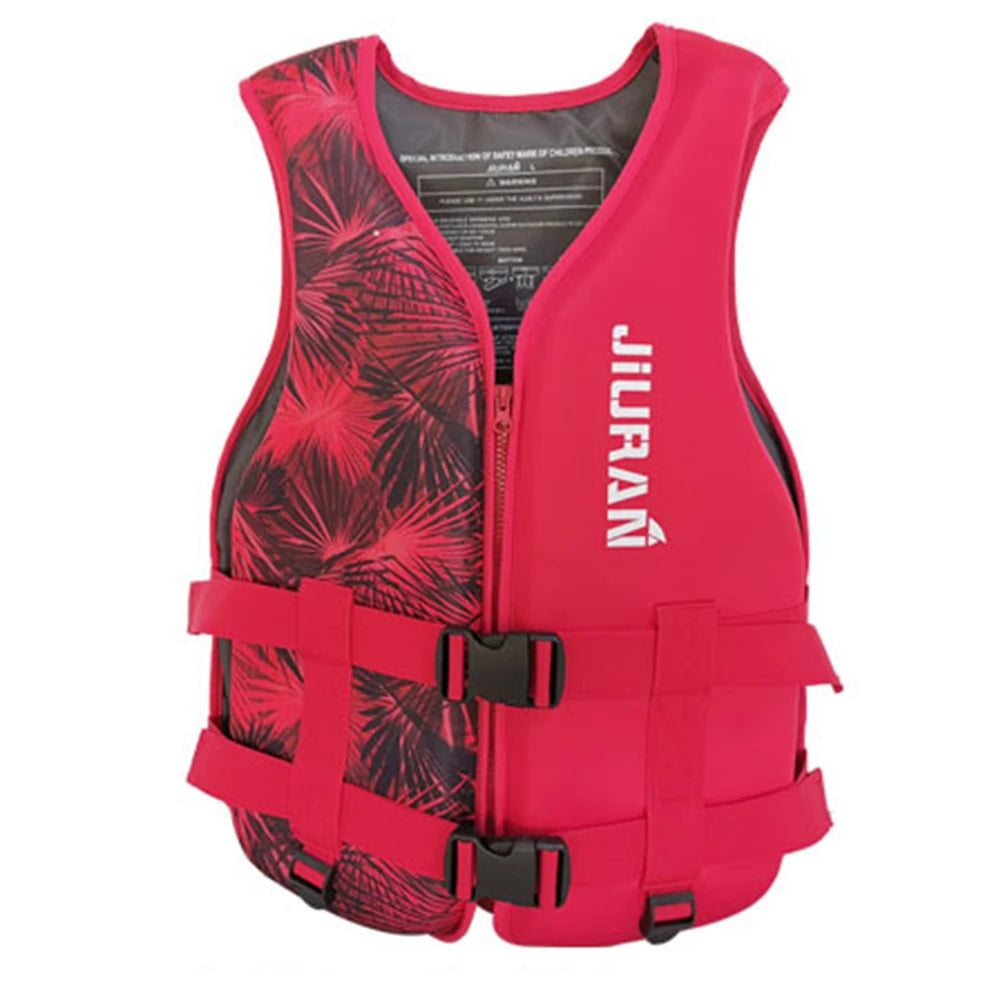 Adjustable Buoyancy Survival Suit Neoprene Warm Water Sports Life Jacket Wear-resistant Multipurpose for Swimming Sea Fishing