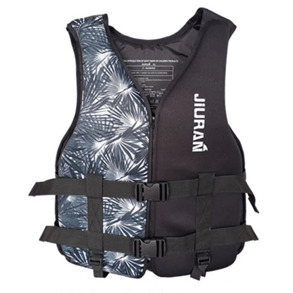 Adjustable Buoyancy Survival Suit Neoprene Warm Water Sports Life Jacket Wear-resistant Multipurpose for Swimming Sea Fishing
