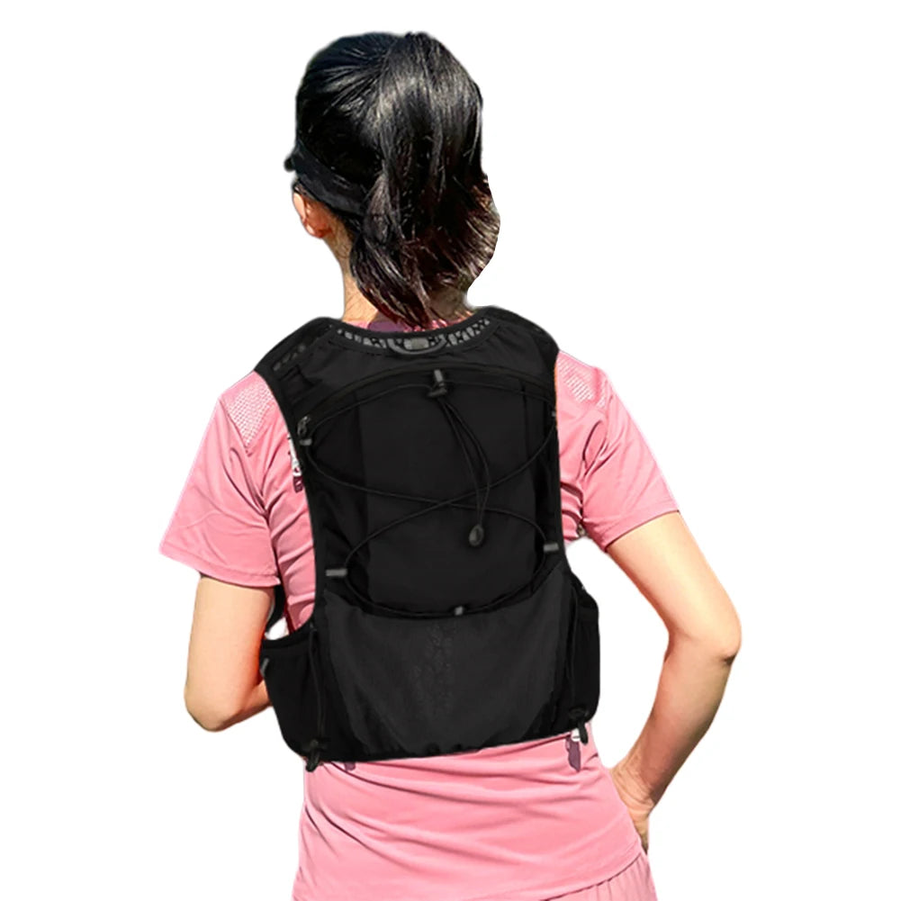 Lightweight Running Vest Waterproof Water Bladder Daypack Reflective Outdoors Hydration Pack for Hiking Trail Running