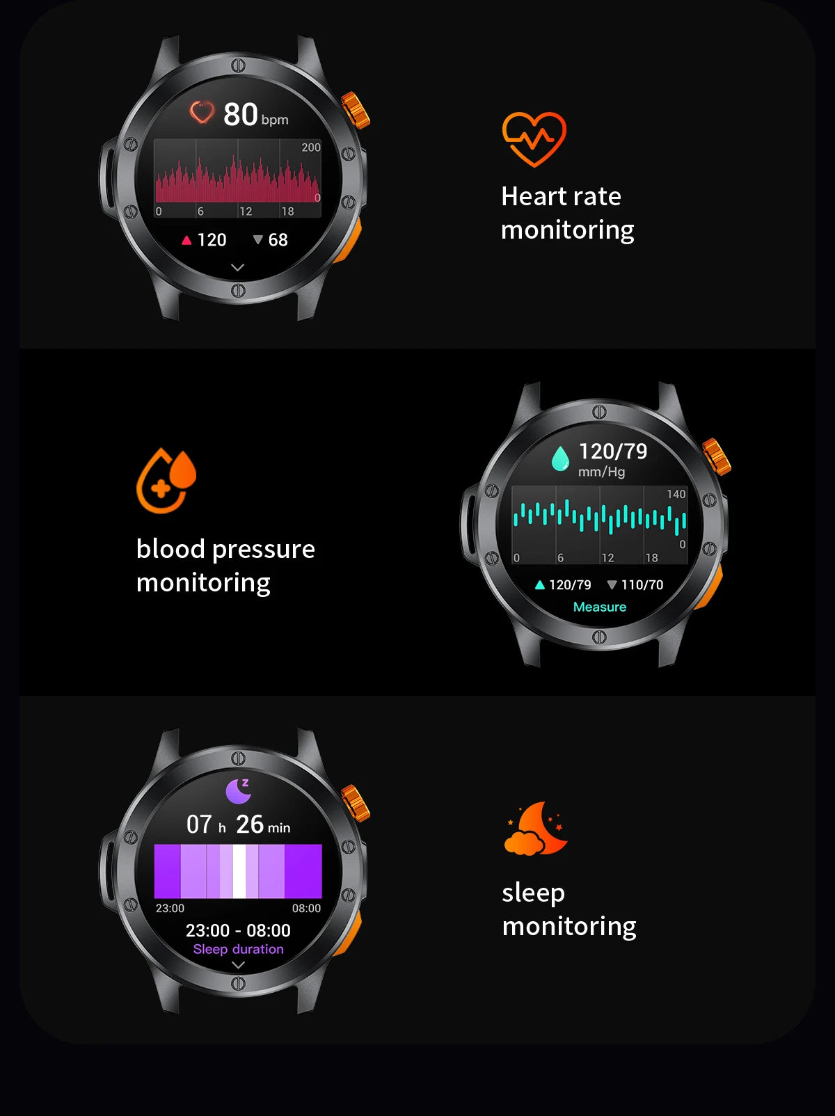LIGE Sports Smart Watch Men LED Flashlight IP68 Waterproof Bluetooth Call Health Watches Voice Assistant Military Smartwatch Men