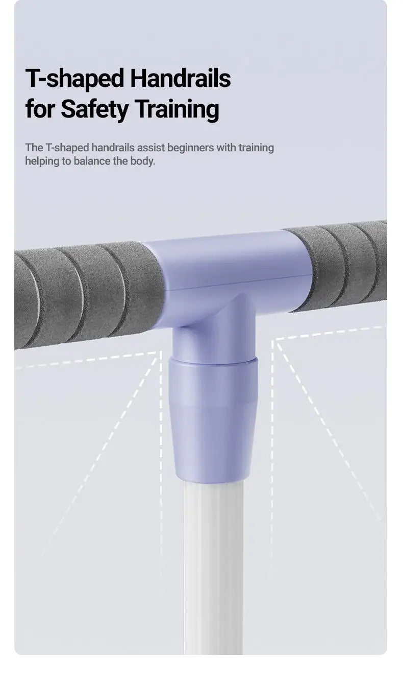 "Foldable 3-in-1 Ski Trainer: Leg, Pelvic & Hip Strengthener for Postpartum Women, Home Gym Equipment"