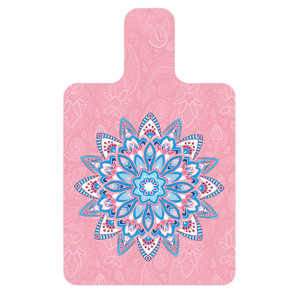 Rubber Yoga Meditation Pad Anti-Slip Pilates Gymnastics Mat Soft Breathable Portable High-Temperature Resistant Sports Equipment