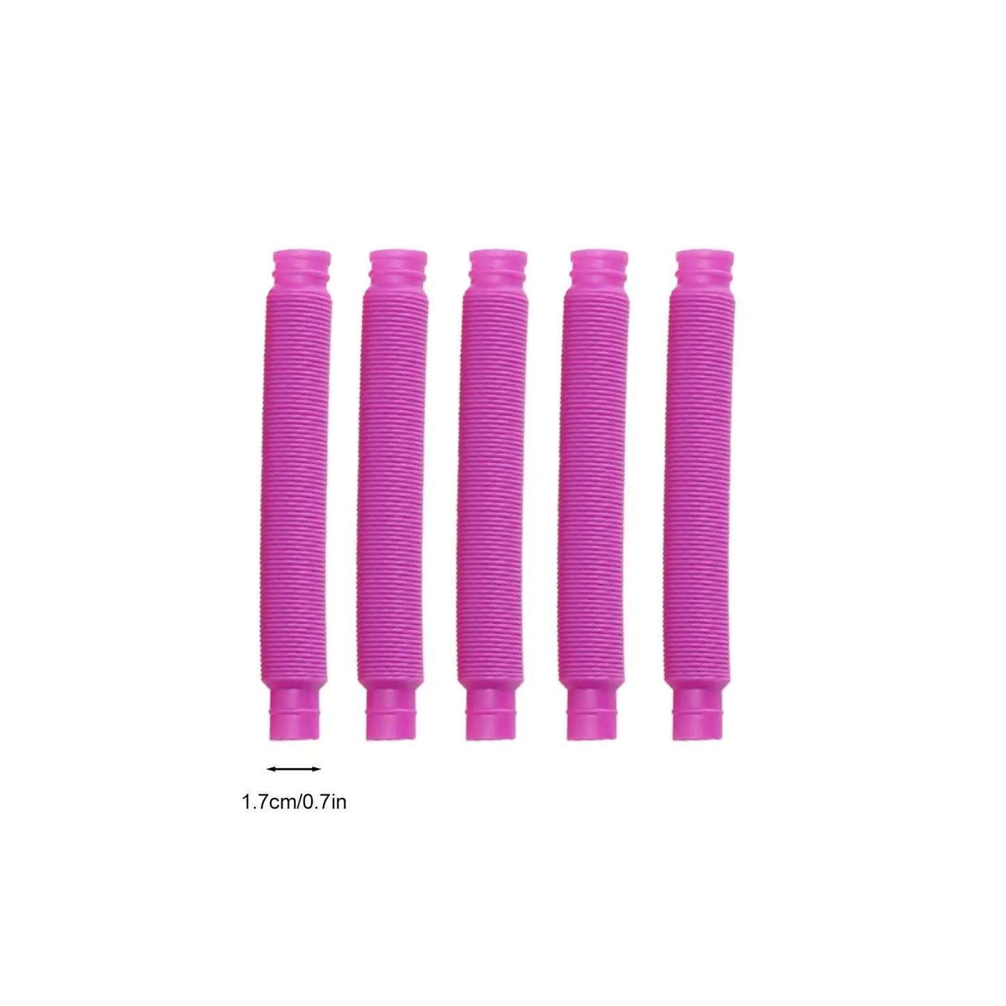 6 Color Tube Toys for exercise - Fun Fitness Equipment for Kids & Adults