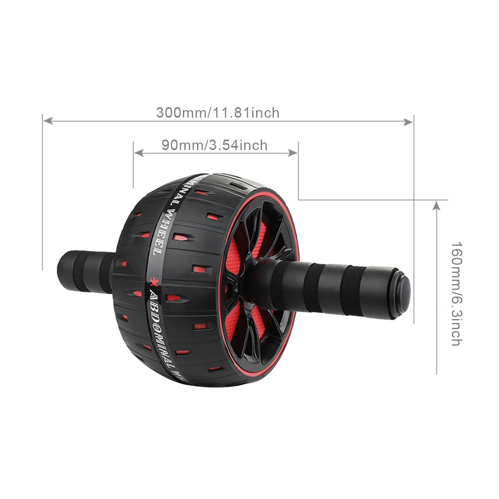 Abs Workout Ab Roller Wheel Exercise Equipment Abdominal Training Sports Equipment Keep Fitness Wheels for Gym Strength Workout