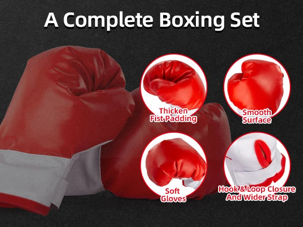 Training Boxing Ball Children Punching Bag Ball Kids Boxing Response Gloves Sport Musculation Training Home Gym Toys Gifts Boys