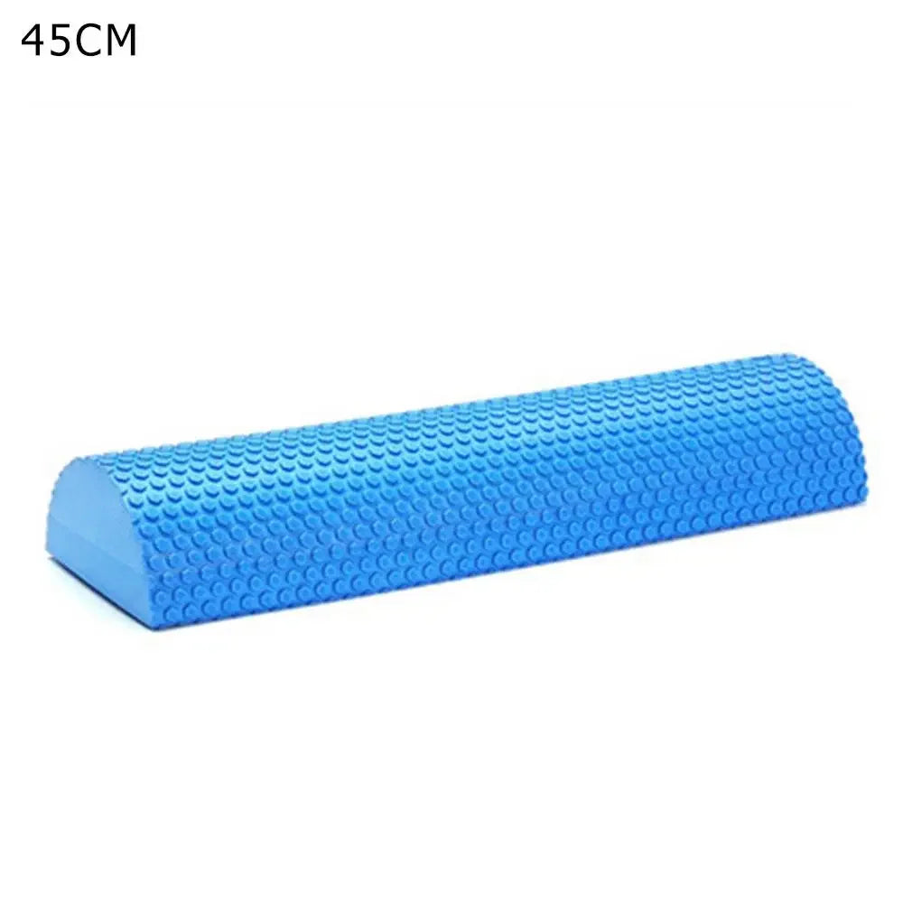 Half Round 30-45cm EVA Massage Foam Roller Yoga Pilates Fitness Equipment Balance Pad Yoga Blocks With Massage Floating Point