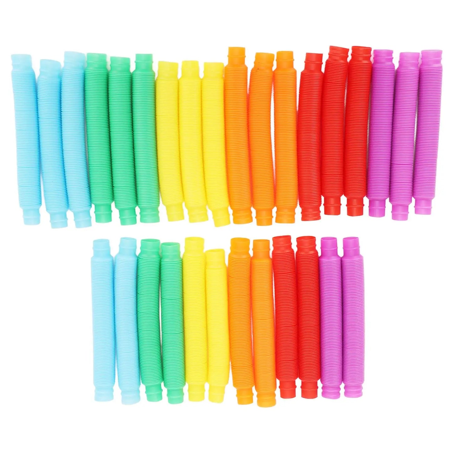 6 Color Tube Toys for exercise - Fun Fitness Equipment for Kids & Adults