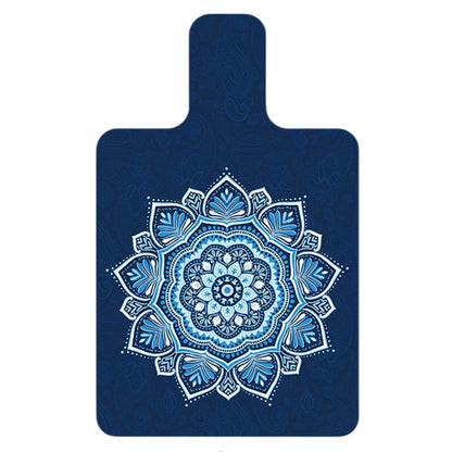 Rubber Yoga Meditation Pad Anti-Slip Pilates Gymnastics Mat Soft Breathable Portable High-Temperature Resistant Sports Equipment