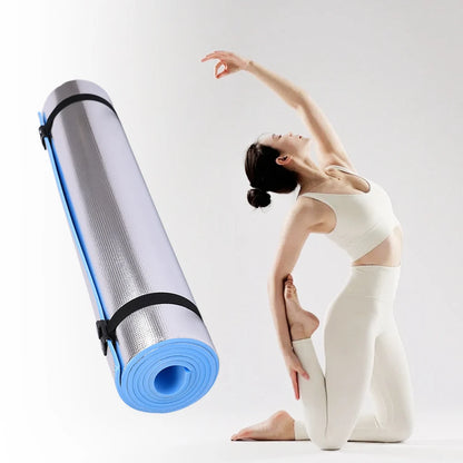 Anti-skid Yoga Mat Sports Fitness Mat 6/10MM Thick  Foam Yoga Mat for Exercise Yoga Pilates Gymnastics Mat  Gym Shakti mat Maca