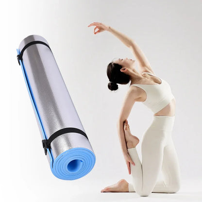 Anti-skid Yoga Mat Sports Fitness Mat 6/10MM Thick  Foam Yoga Mat for Exercise Yoga Pilates Gymnastics Mat  Gym Shakti mat Maca