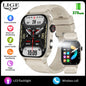 LIGE Smart Watch for Men 3ATM Waterproof Bluetooth Call Health Monitor With Flashlight 370mahBattery 100+Sport Mode Smartwatches