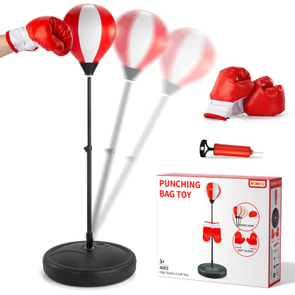 Training Boxing Ball Children Punching Bag Ball Kids  Boxing Response Gloves Sport Musculation Training Home Gym Toys Gifts Boys