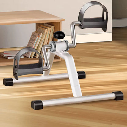 Portable Pedal Exerciser Under Desk Bike Pedal Exerciser Non Slip Foot Peddler Machine Mini Bicycle Trainer for Home Exercise