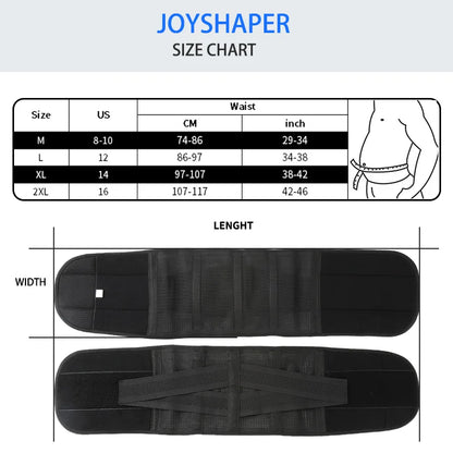 Men Waist Support Belt For Back Pain Waist Trainer Trimmer Belt Gym Waist Protector Weight Lifting Sport Body Shaper Corset Faja