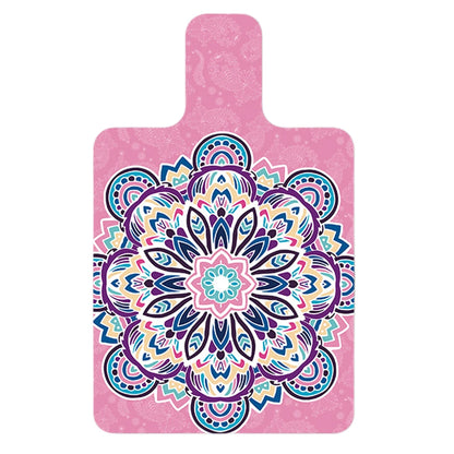 Rubber Yoga Meditation Pad Anti-Slip Pilates Gymnastics Mat Soft Breathable Portable High-Temperature Resistant Sports Equipment