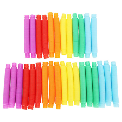 6 Color Tube Toys for exercise - Fun Fitness Equipment for Kids & Adults
