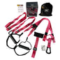 Suspension Trainer System Resistance Trainer Fitness Straps Multi-Function Bodyweight Resistance Bands for Full Body Workout