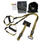 Suspension Trainer System Resistance Trainer Fitness Straps Multi-Function Bodyweight Resistance Bands for Full Body Workout