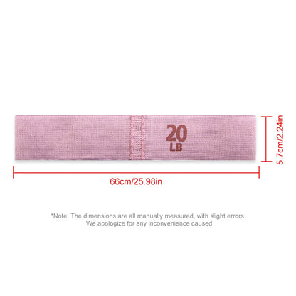 Hip Resistance Bands Anti-Slip Stretch Fitness Strips Portable Glute Thigh Elastic Bands Yoga Gym Equipment