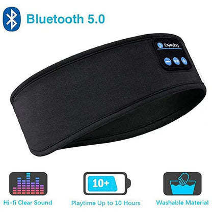 Sports Fitness Music Bluetooth Headband Elastic Sleeping Eye Mask Patch Wireless Bluetooth Headset Wireless Headscarf Earphones