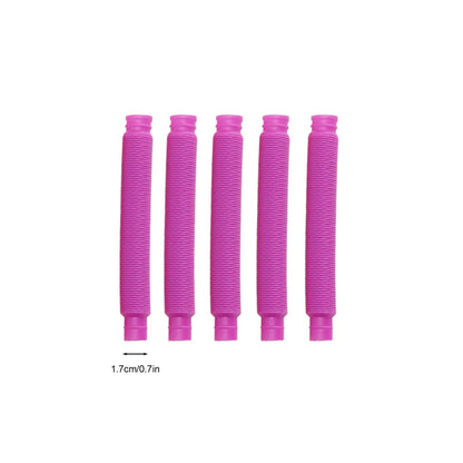 6 Color Tube Toys for exercise - Fun Fitness Equipment for Kids & Adults