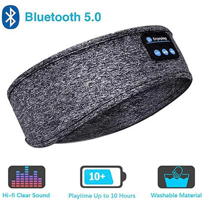 Sports Fitness Music Bluetooth Headband Elastic Sleeping Eye Mask Patch Wireless Bluetooth Headset Wireless Headscarf Earphones