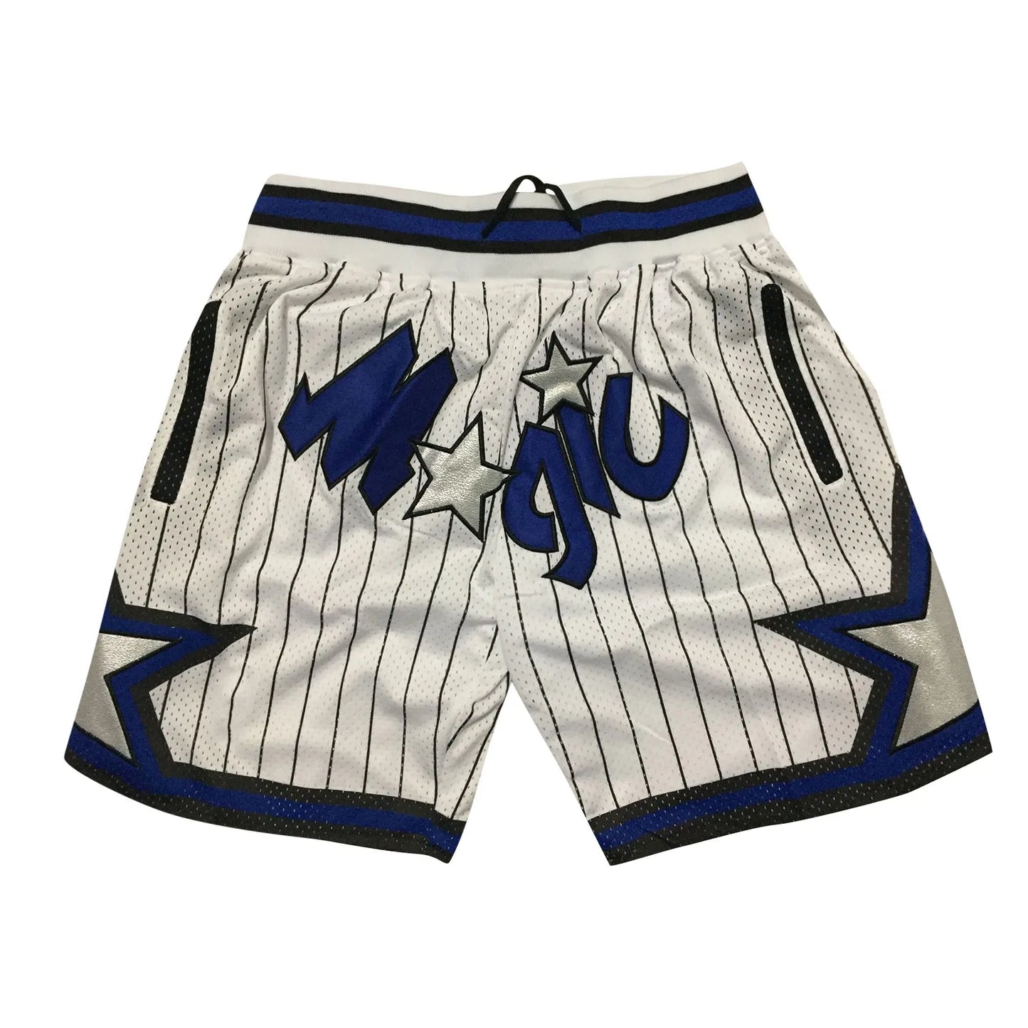 2025 Retro Embroidered Basketball Shorts Men High-Waisted Gym Cropped Shorts - Athletic Streetwear Training Sportswear