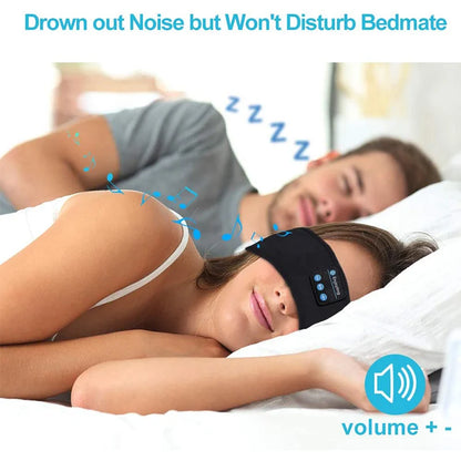 Sports Fitness Music Bluetooth Headband Elastic Sleeping Eye Mask Patch Wireless Bluetooth Headset Wireless Headscarf Earphones