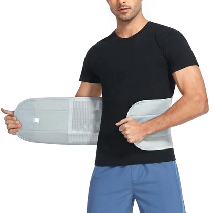 Men Waist Support Belt For Back Pain Waist Trainer Trimmer Belt Gym Waist Protector Weight Lifting Sport Body Shaper Corset Faja