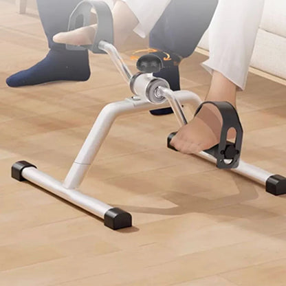 Portable Pedal Exerciser Under Desk Bike Pedal Exerciser Non Slip Foot Peddler Machine Mini Bicycle Trainer for Home Exercise