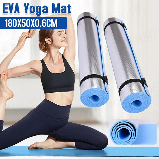 Anti-skid Yoga Mat Sports Fitness Mat 6/10MM Thick  Foam Yoga Mat for Exercise Yoga Pilates Gymnastics Mat  Gym Shakti mat Maca